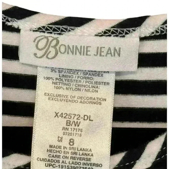 ❗️ SOLD ❗️Bonnie Jean Girls Size Small Christmas Reindeer Dress - Picture 5 of 5